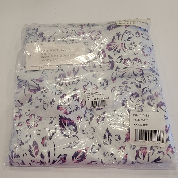 PSK Collective Women's Compression Curved Seamed Leggings Printed  XXL NWT! - Picture 3 of 6